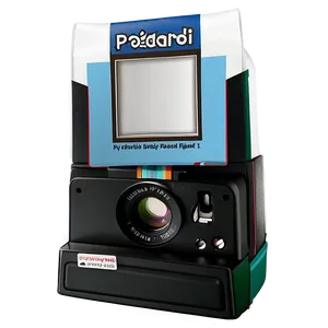 Polaroid Packaging Template PNG 06262024