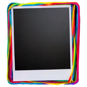 Polaroid Photo Frame PNG 05252024