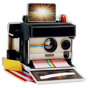 Polaroid Photo Prop Template PNG 06262024