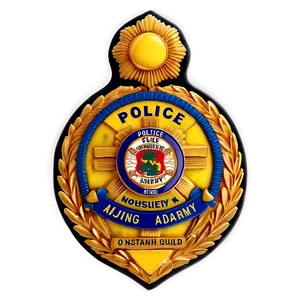 Police Academy Badge PNG Lse68
