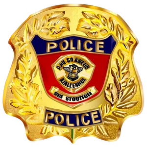 Police Badge Drawing PNG Cgb