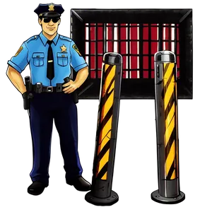 Police Barrier Png 40 PNG image