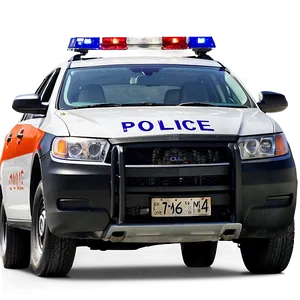 Police Car Blocking Road PNG 82 PNG