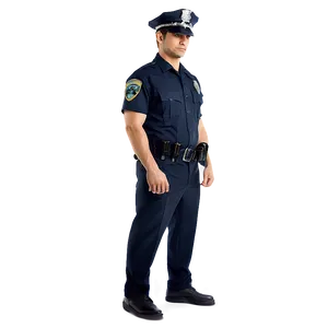 Police Costume PNG 11