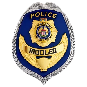 Police Department Badge PNG 05252024