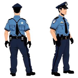 Police Detective Officer PNG 06252024