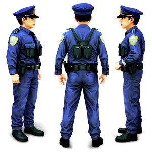 Police Detective Officer PNG 2 PNG