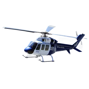 Police Helicopter With Searchlight Png 06212024 PNG image