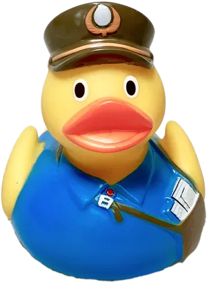 Police Officer Rubber Duck PNG image