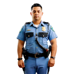 Police Officer With Handcuffs PNG Srm PNG
