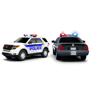 "police Patrol Car Duty PNG" A