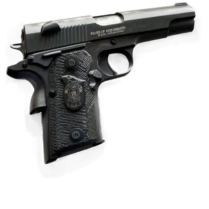 Police Pistol PNG Tpy