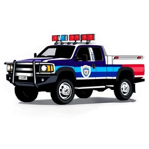 Police Truck PNG Pqw36 PNG
