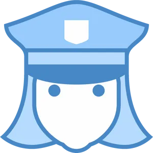 Policeman Emoji Icon PNG