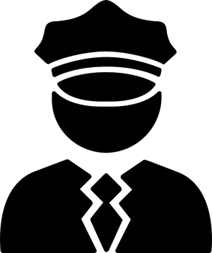 Policeman Icon Graphic PNG