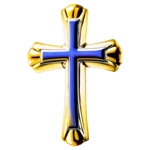 Polished Catholic Cross Arrangement PNG Cni