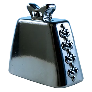 Polished Finish Cowbell Png 27 PNG image