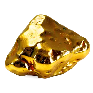 Polished Gold Nugget PNG Hac