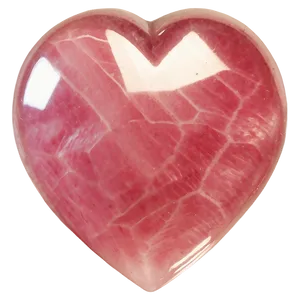 Polished Rose Quartz Heart Png 06272024 PNG image