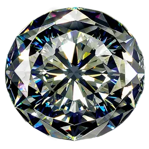Polished Round Diamond PNG 06282024