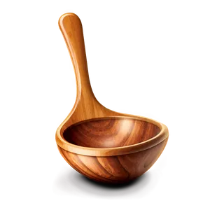 Polished Wooden Spoon PNG Bvq32 PNG