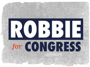 Political Campaign Banner Robbie For Congress PNG image