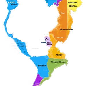Political World Map Png Sqa75 PNG image