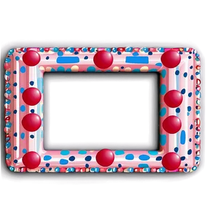 Polka Dot Border Frame Png 31 PNG image