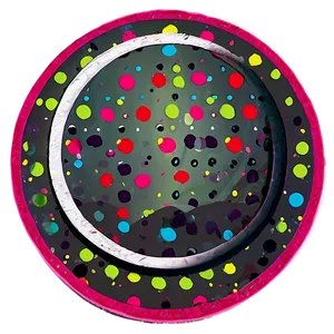 Polka Dot Circle Sticker PNG 45