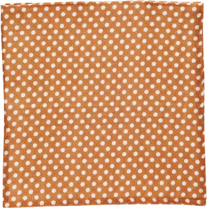 Polka Dot Fabric Texture Brown Background PNG image