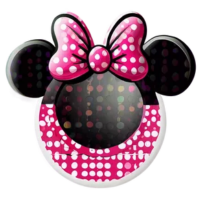 Polka Dot Minnie Mouse Design Png Tfy PNG image