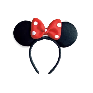 Polka Dot Minnie Mouse Ears Png 06132024 PNG image