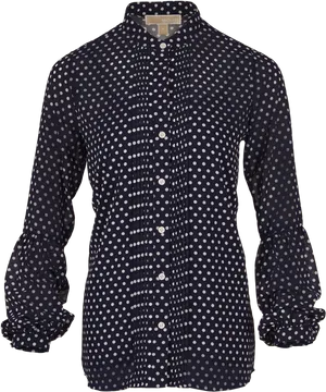 Polka Dot Shirt Product Image PNG image