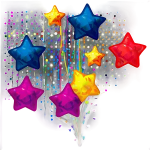 Polka Dot Stars Transparent PNG 26 PNG