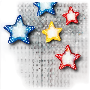 Polka Dot Stars Transparent PNG Sai76 PNG