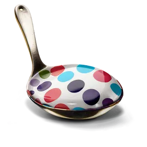 Polka Dot Teaspoon PNG Hcf16