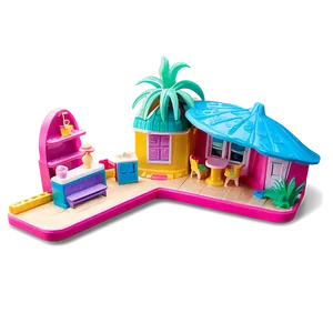 Polly Pocket Beach Vacation PNG Wiq67