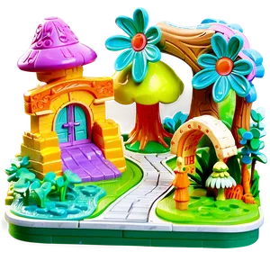 Polly Pocket Enchanted Forest PNG Bqb