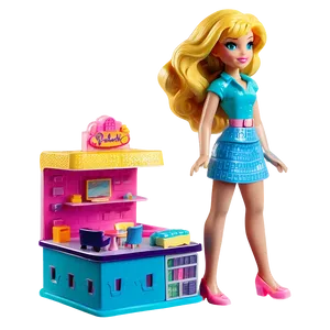 Polly Pocket Fashion Boutique Png Htk58 PNG image