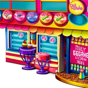 Polly Pocket Ice Cream Shop PNG 73 PNG