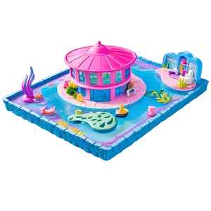 Polly Pocket Mermaid Cove PNG Tot5 PNG