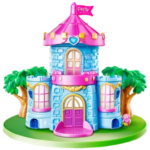 Polly Pocket Princess Castle Png 06282024 PNG image