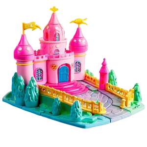 Polly Pocket Princess Castle PNG Dkb