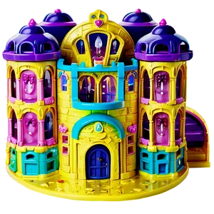 Polly Pocket Princess Castle PNG Rid