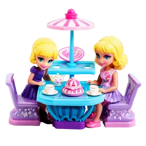 Polly Pocket Wonderland Tea Party PNG 06282024