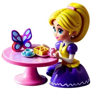 Polly Pocket Wonderland Tea Party PNG Epi53 PNG