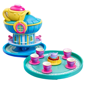 Polly Pocket Wonderland Tea Party PNG Nhd