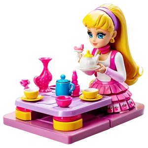 Polly Pocket Wonderland Tea Party PNG Oyp37 PNG