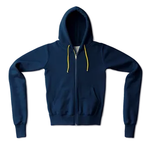 Polyester Zip Up Hoodie PNG 06292024