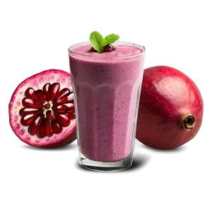 Pomegranate Berry Smoothie Png 05212024 PNG image